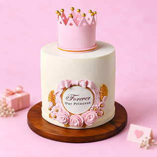 The Princess Crown Cake