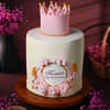 Forever Princess Crown Cake