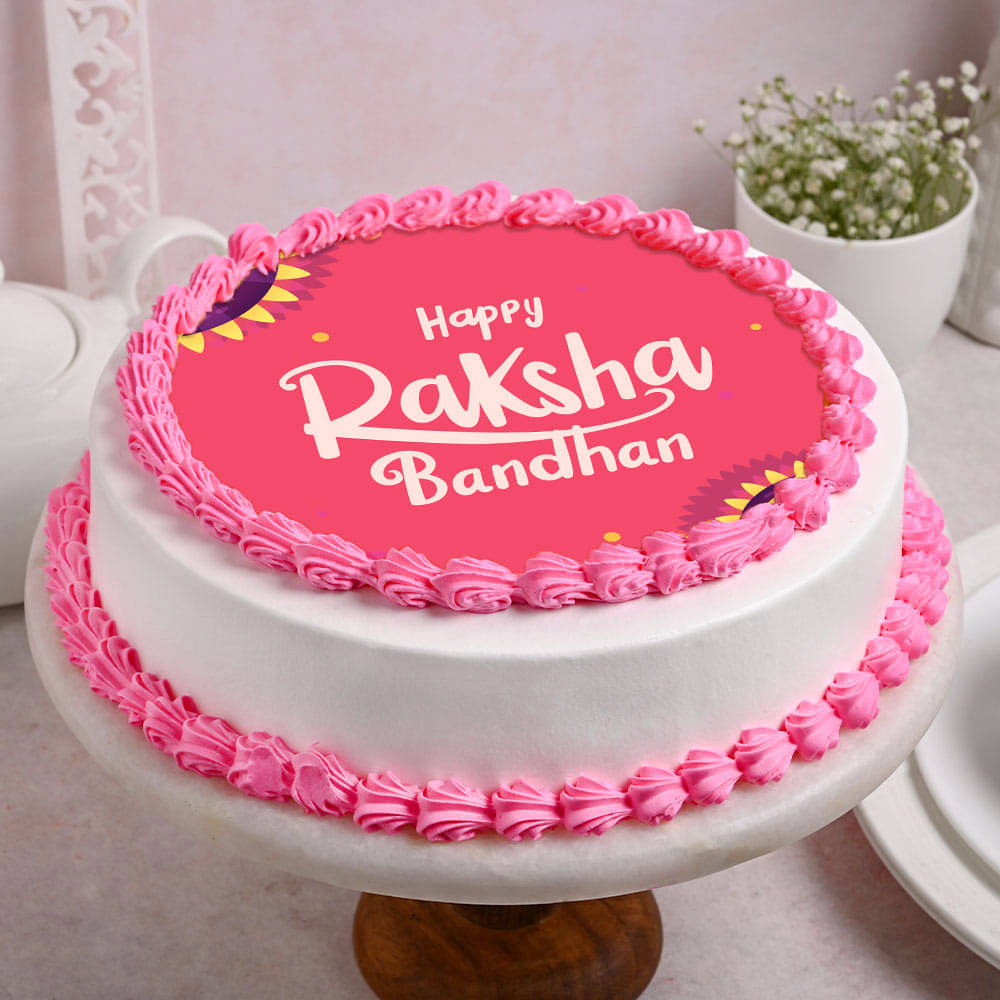Happy Rakhi Cake |