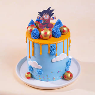 The Skybound Goku Cake The Skybound Goku Cake