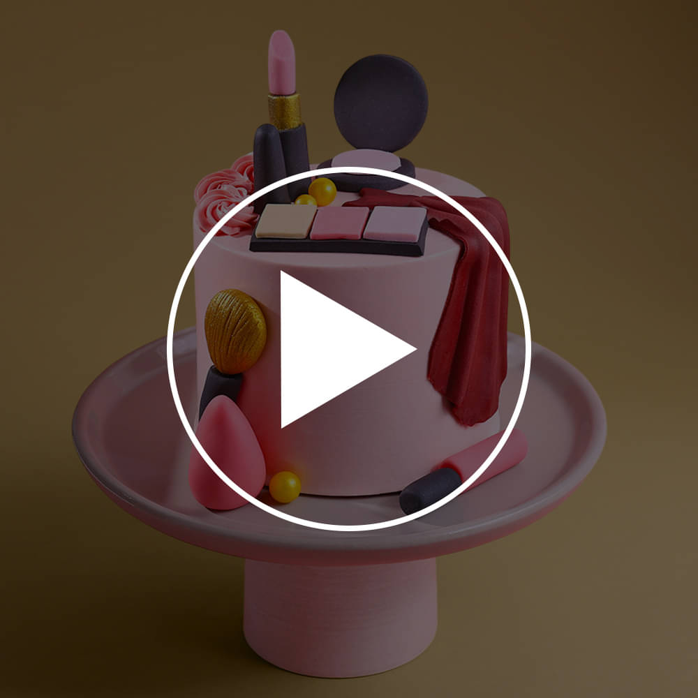 Glow Up Cake