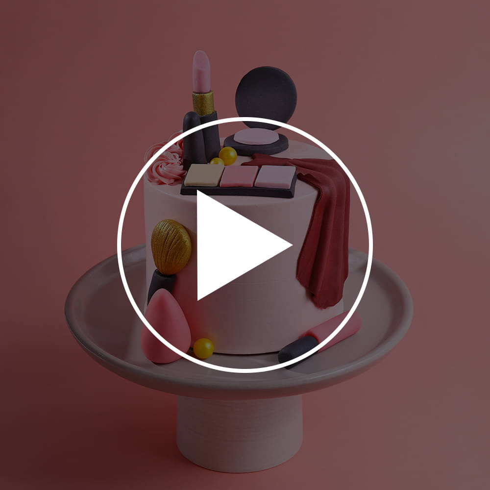 Glow Up Cake