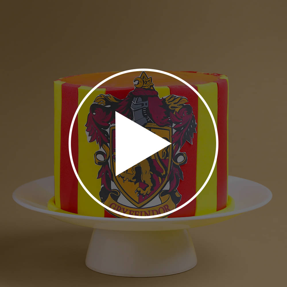 Hogwarts Gryffindor House Cake
