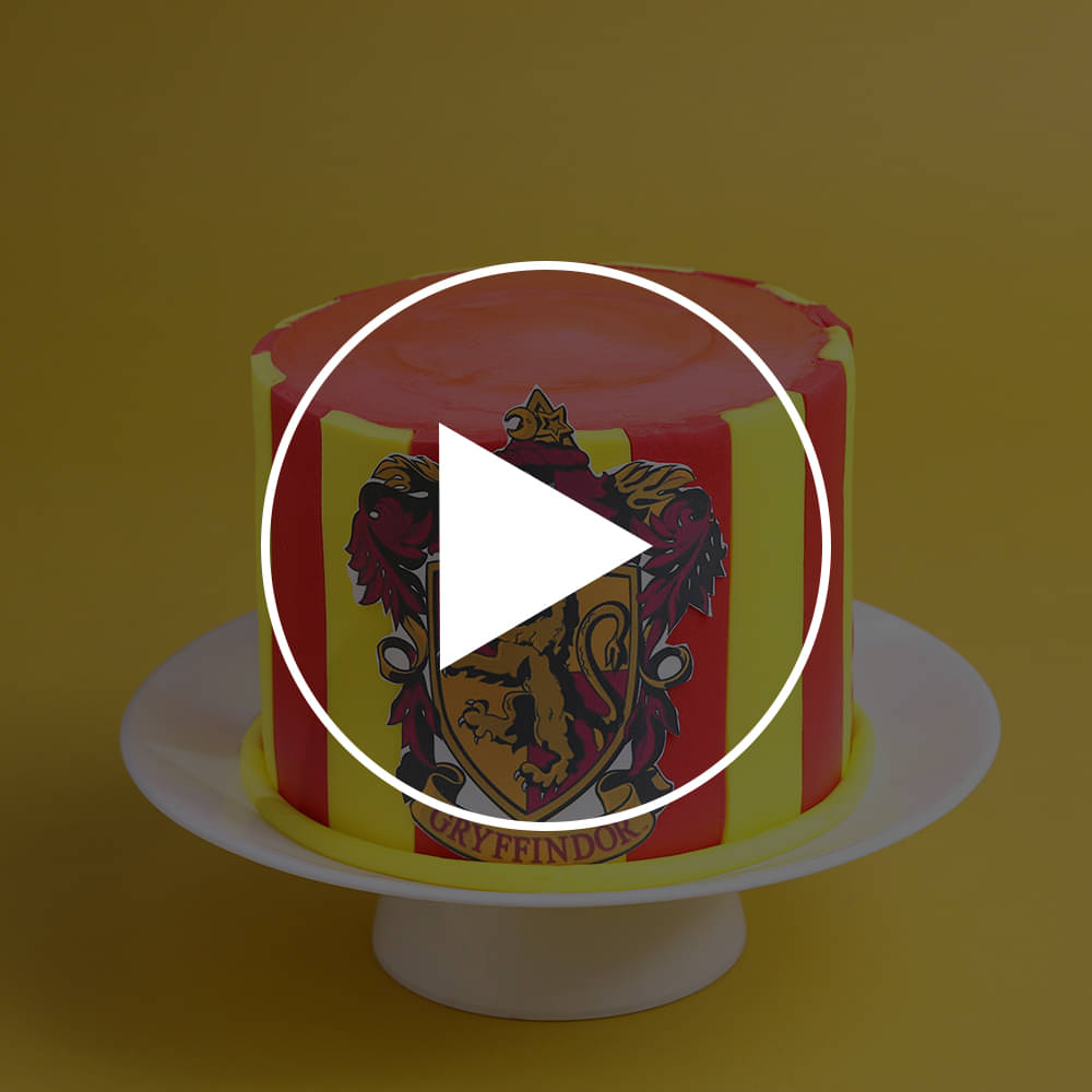 Hogwarts Gryffindor House Cake