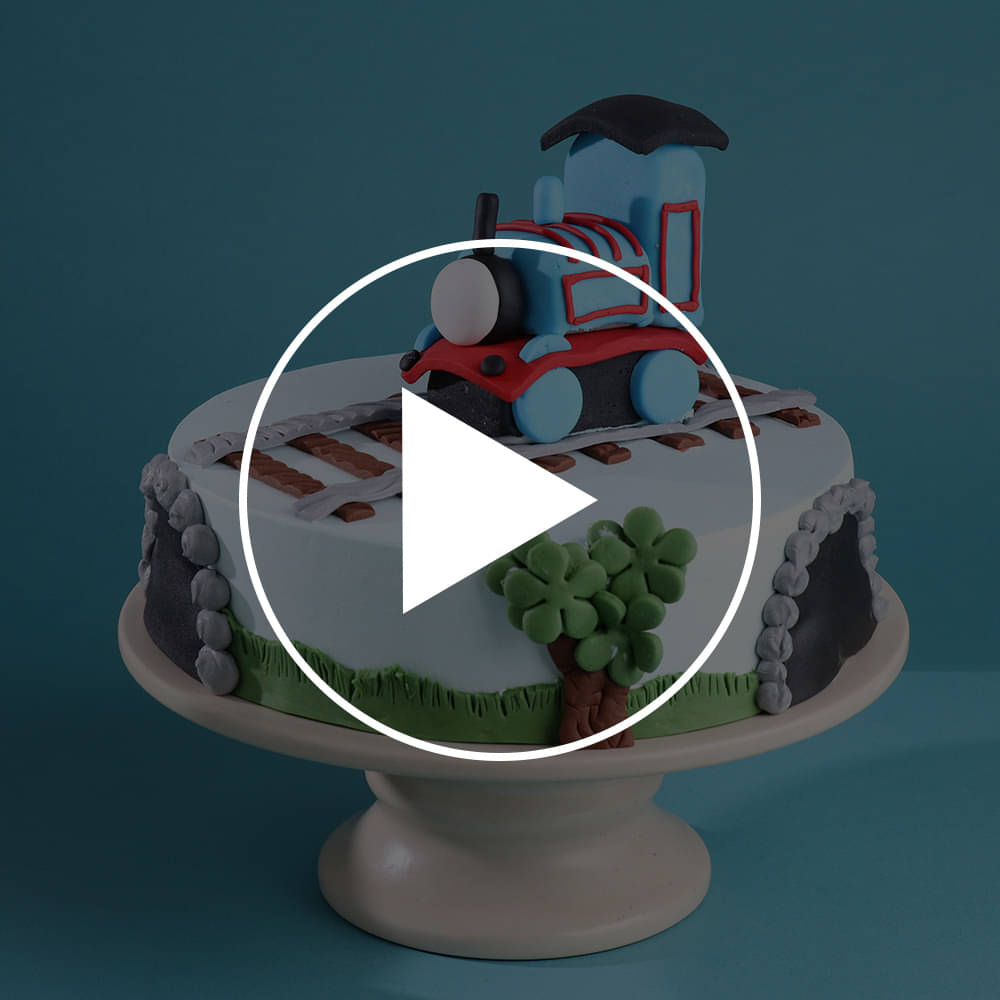Thomas Train Fun Track Cake