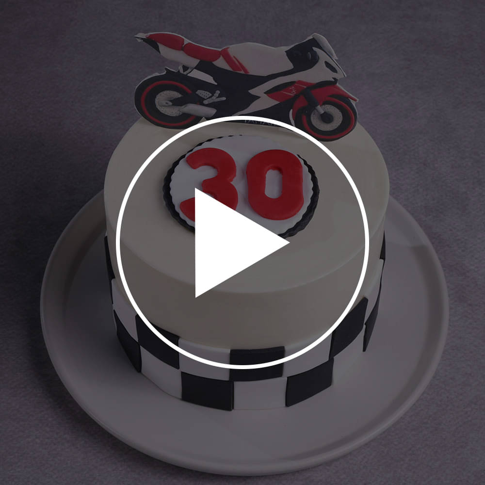 Racer Bike Cake