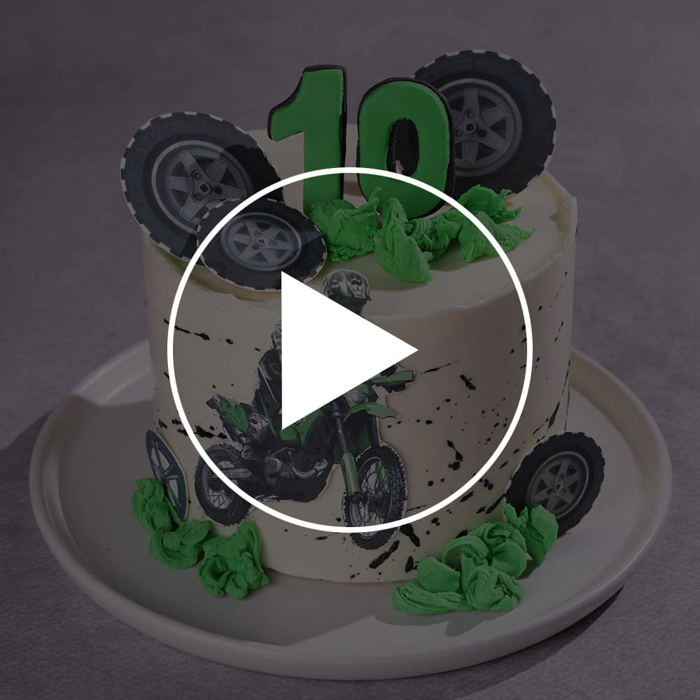 Motocross Madness Cake