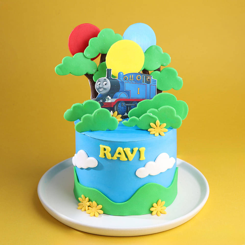 Thomas Train Celebration Cake