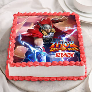 Thor Power Party Cake Online