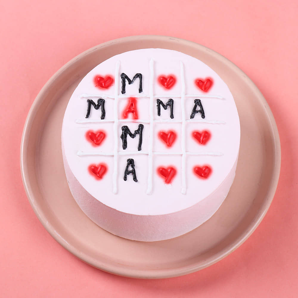 Tic Tac Mama Love Cake
