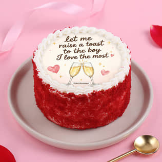 Toast To Love Bento Cake