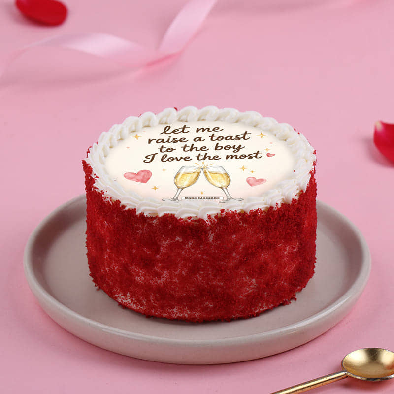 Toast To Love Bento Cake
