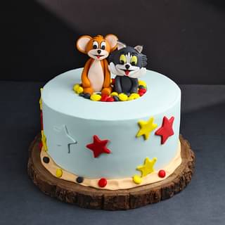 Tom N Jerry Amusing Cake