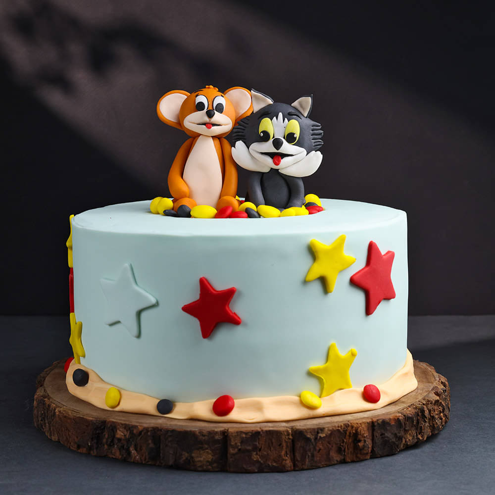 Tom N Jerry Amusing Cake