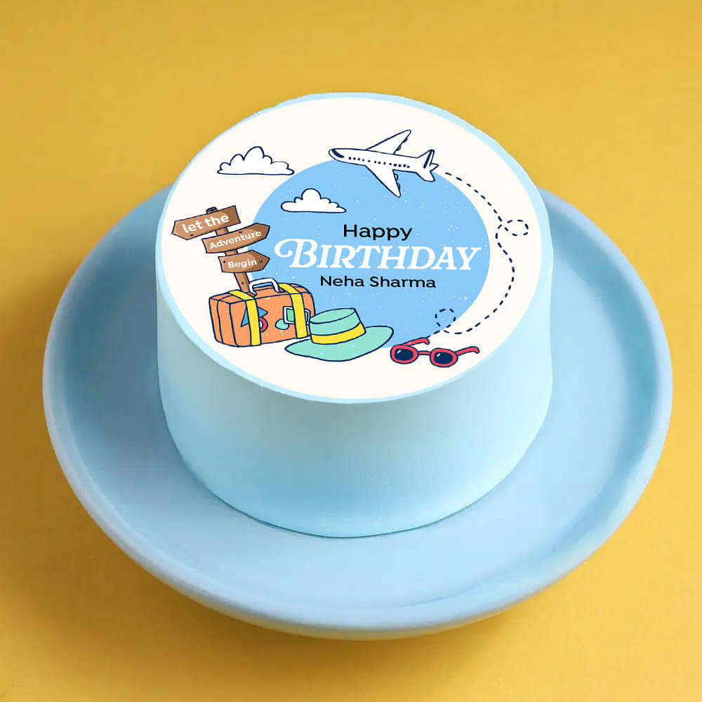 Travel Lover Bento Cake Travel Lover Bento Cake