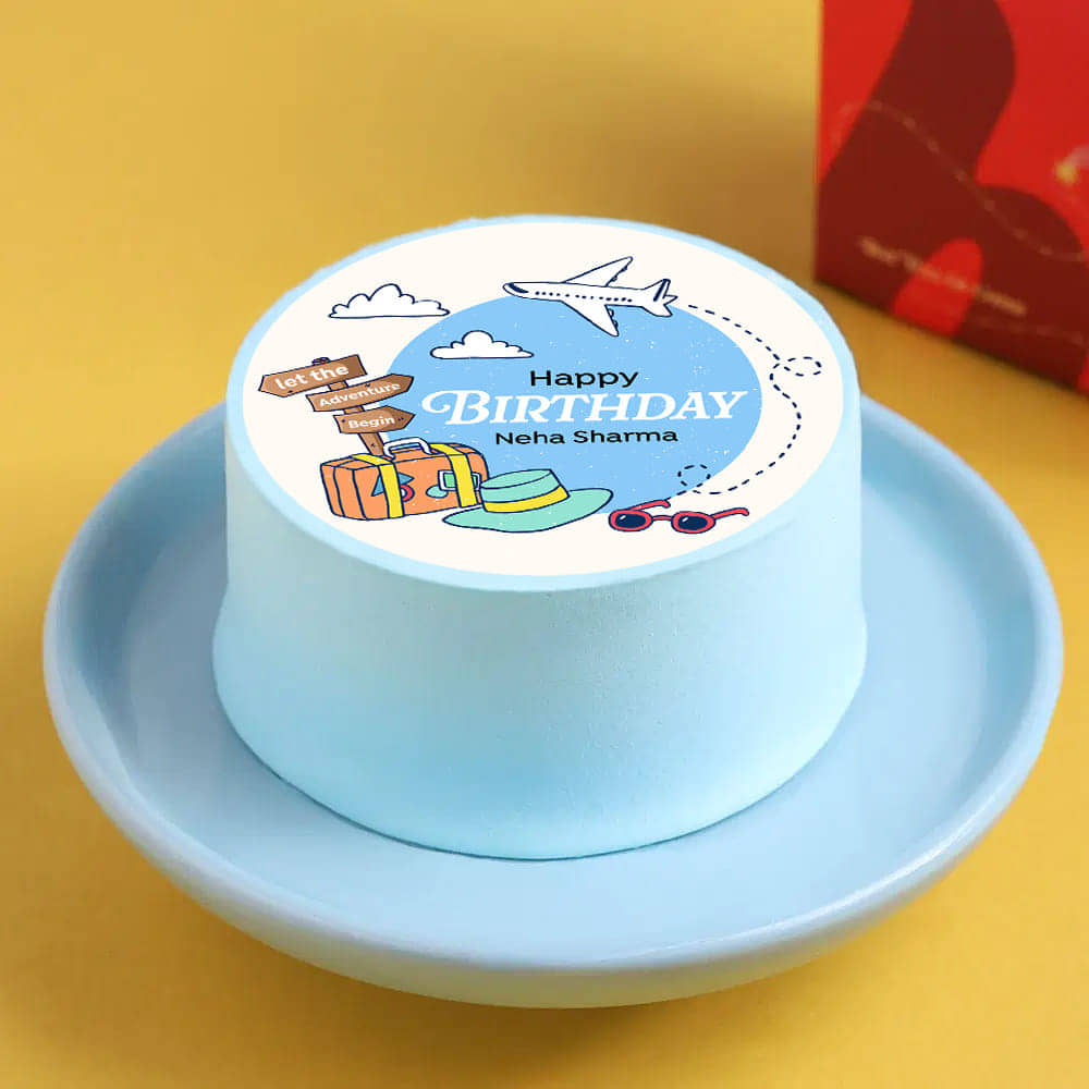 Travel Lover Bento Cake