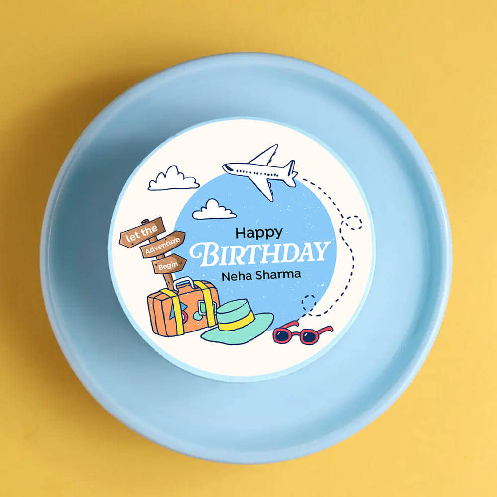 Travel Lover Bento Cake