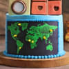 Travel Tales Farewell Cake