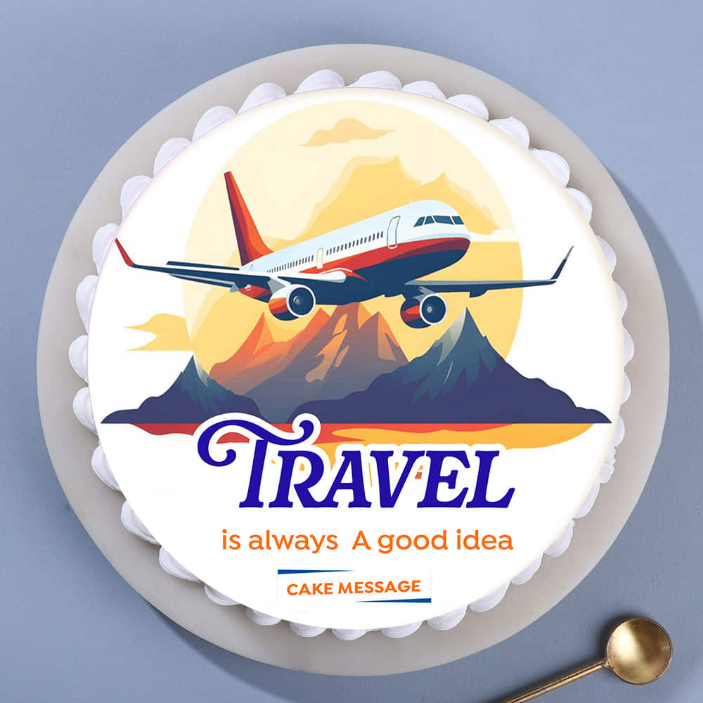 Travel The World Cake