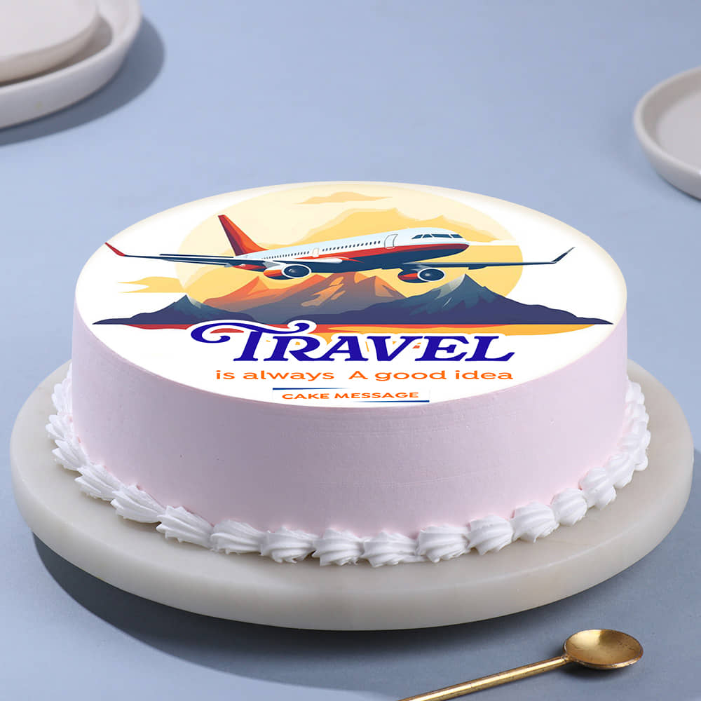 Travel The World Cake