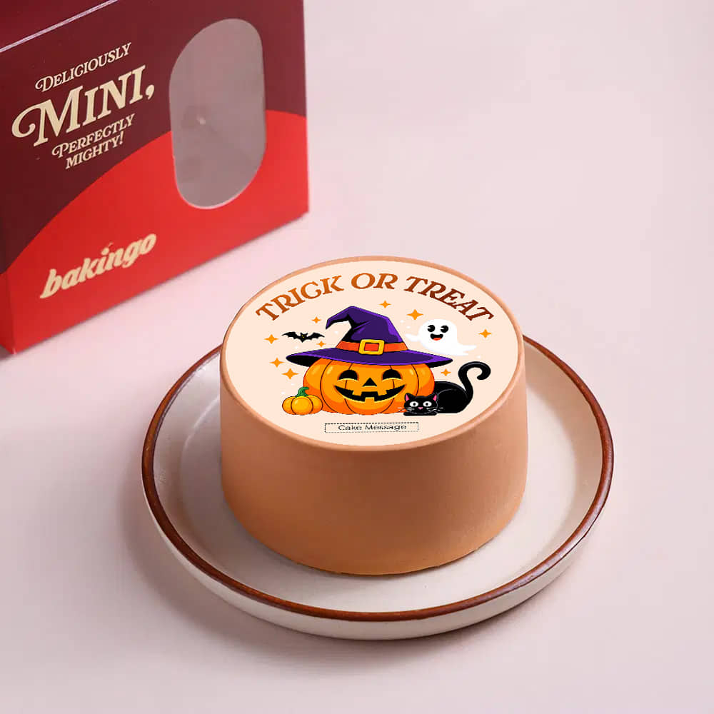 Trick Or Treat Halloween Bento Cake
