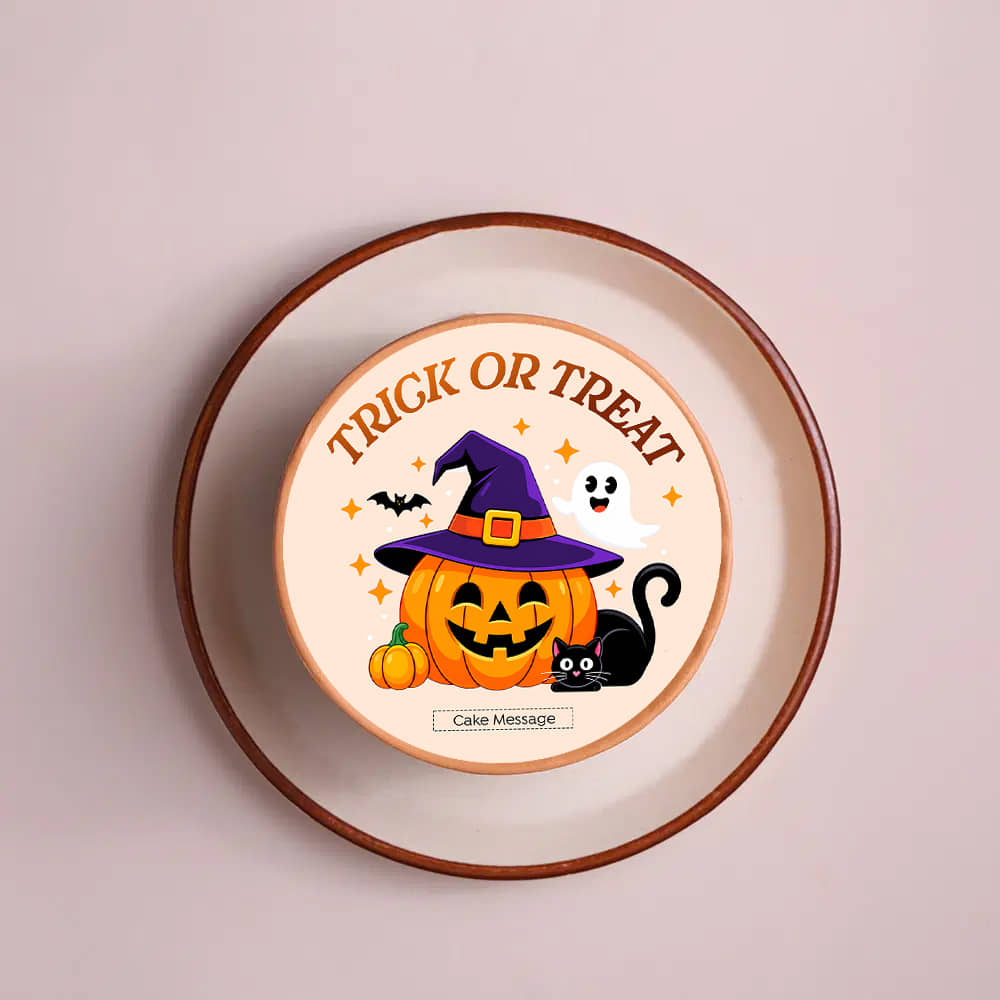 Trick Or Treat Halloween Bento Cake
