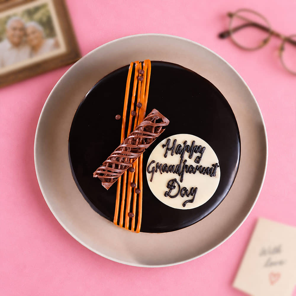Grandparents Day Truffle Cake