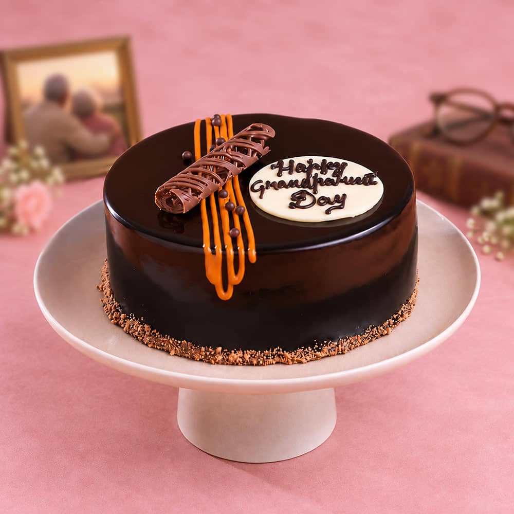 Grandparents Day Truffle Cake