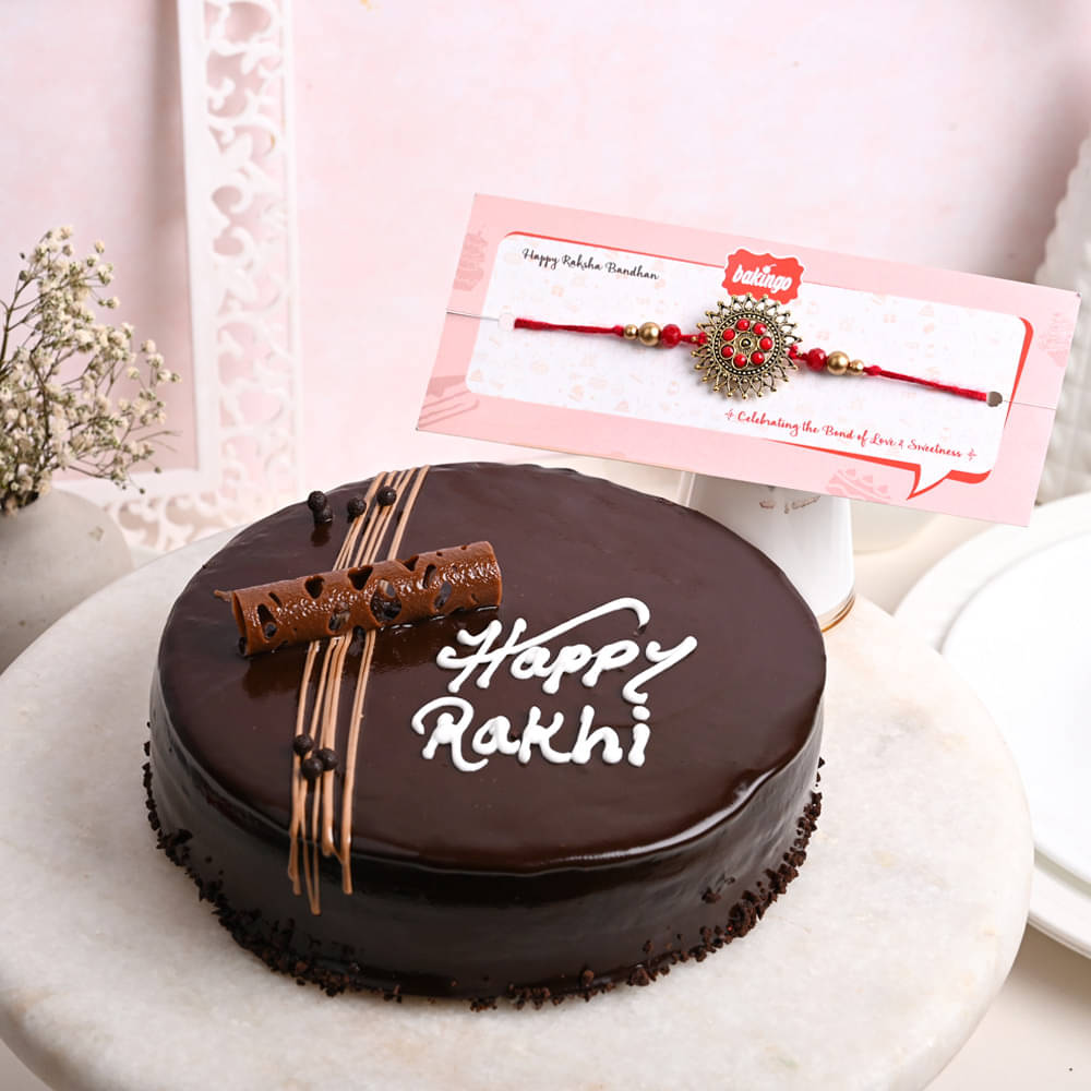 Delicious & Trendy Raksha Bandhan Cakes ...9873739058