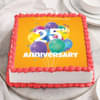 Twenty Fifth Anniversary Cake