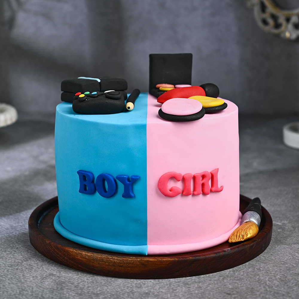 Twin Stars Celebration Cake