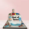 Order Twins Baby Theme Fondant Cake For Dad Online