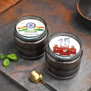  Chocolate Jar Cakes for This Independence Day