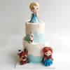 Order Two-Tier Frozen Theme Cake Online