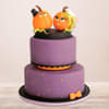 Two Tier Halloween Cake