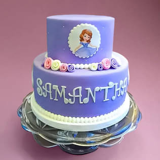 Princess Sofia Cake Two Tier Sofia Cake