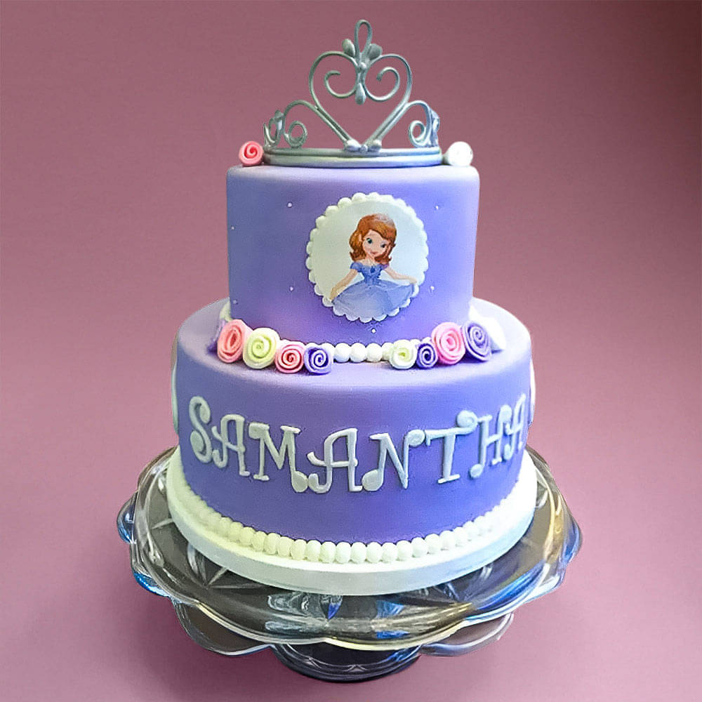 Two Tier Sofia Cake