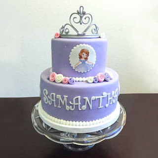 Two Tier Sofia Cake