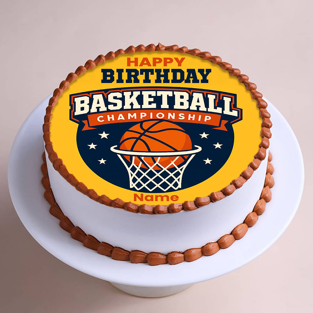 Ultimate Baketball Champion Birthday Cake