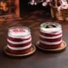 Valentines Special Red Velvet Jar Cakes