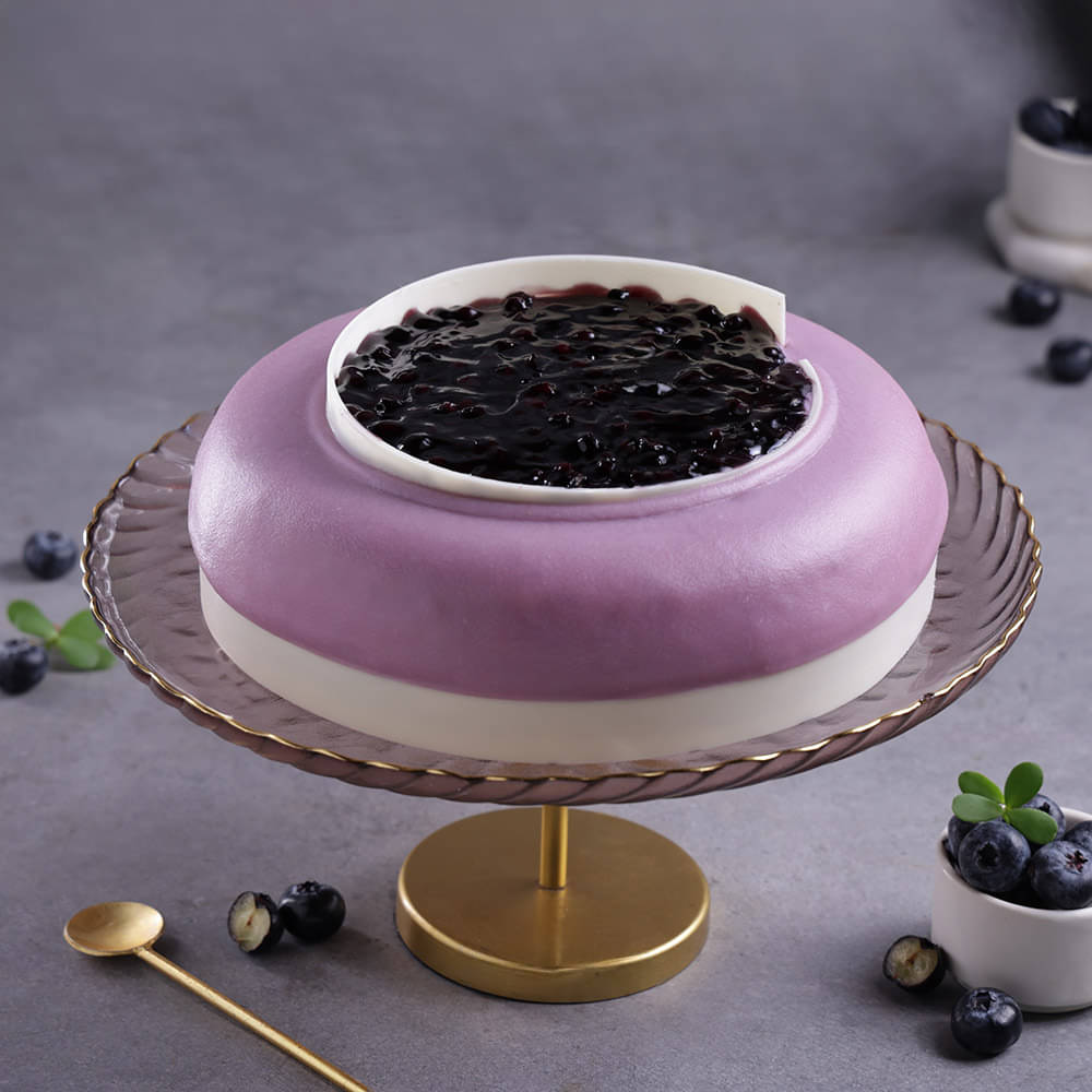 Vanilla Blueberry Cake