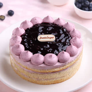 Naked Blueberry Cake