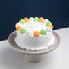 Cream Dollops Vanilla Cake