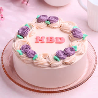 Rosette Birthday Cake