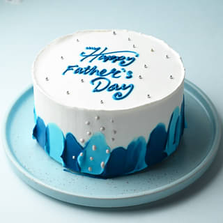 Fathers Day Vanilla Cake Online
