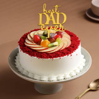 Velvety Fruit Cake For Dad