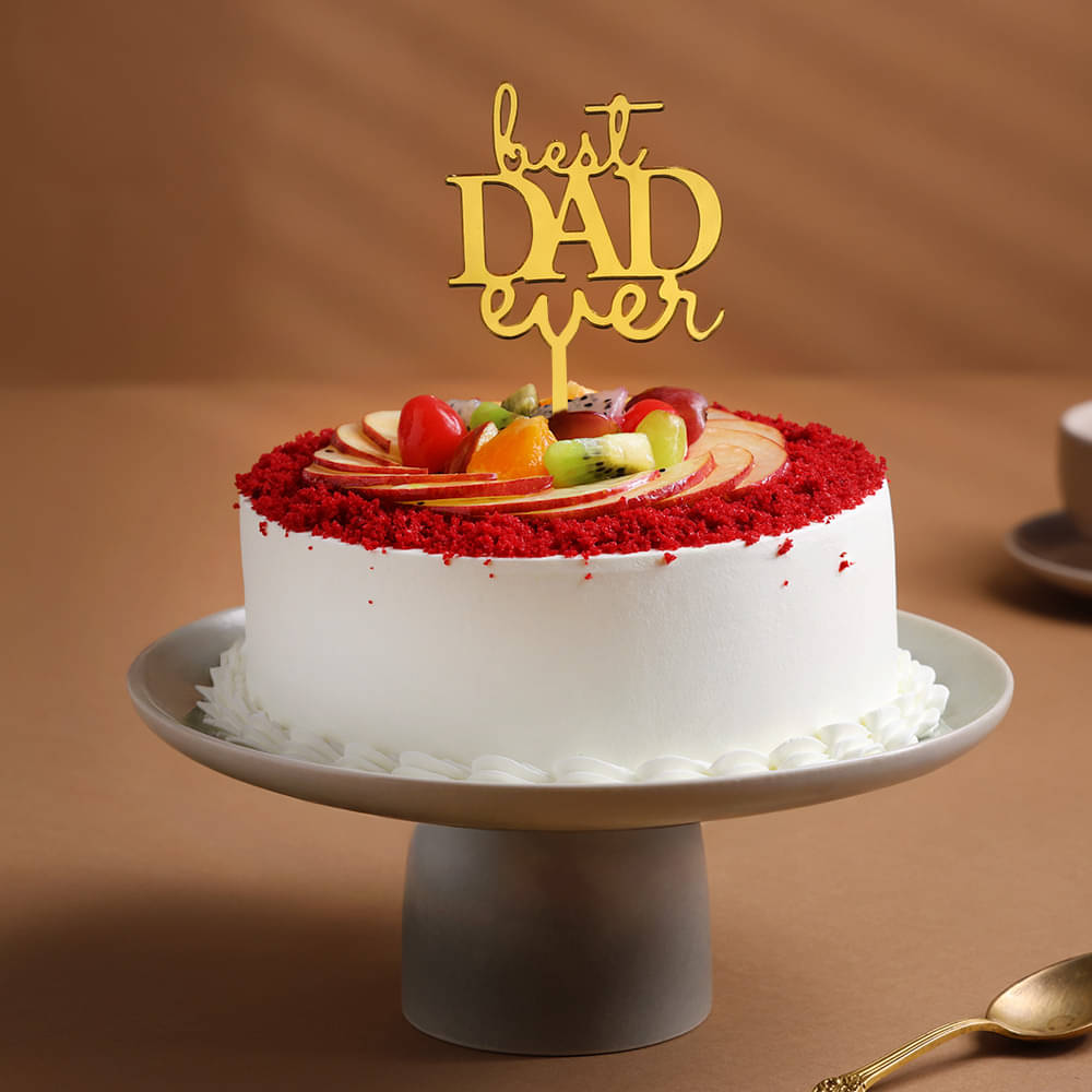 Velvety Fruit Cake For Dad