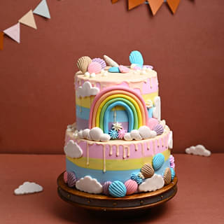 Order Vibrant Unicorn Party Cake Online