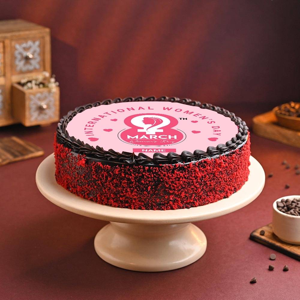 International Women's Day Photo Cake