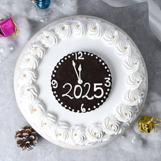 Vanilla Cake for Happy New Year